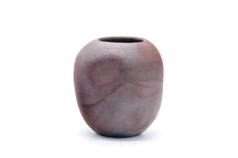Japanese Hanaire - 尺米島焼 - Wood-Fired Bizen-yaki Vase