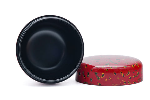 Aka Kara-nuri Natsume - Red Lacquer Tea Caddy