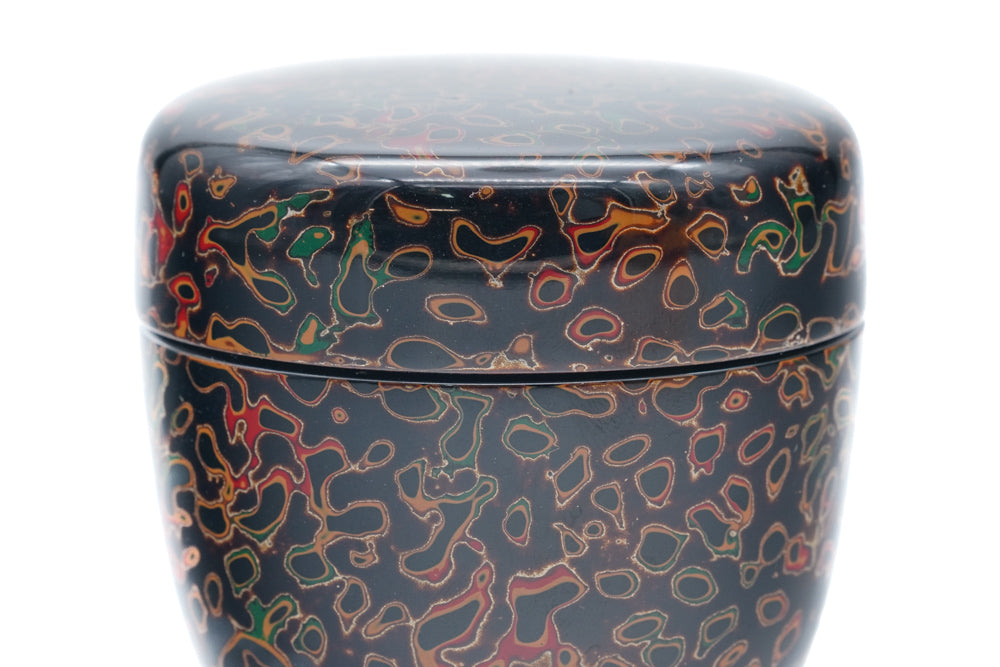 Kuro Kara-nuri Natsume - Black Lacquer Tea Caddy – Tezumi