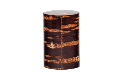 Kabazaiku Chazutsu - Wooden Cherry Bark Tea Canister