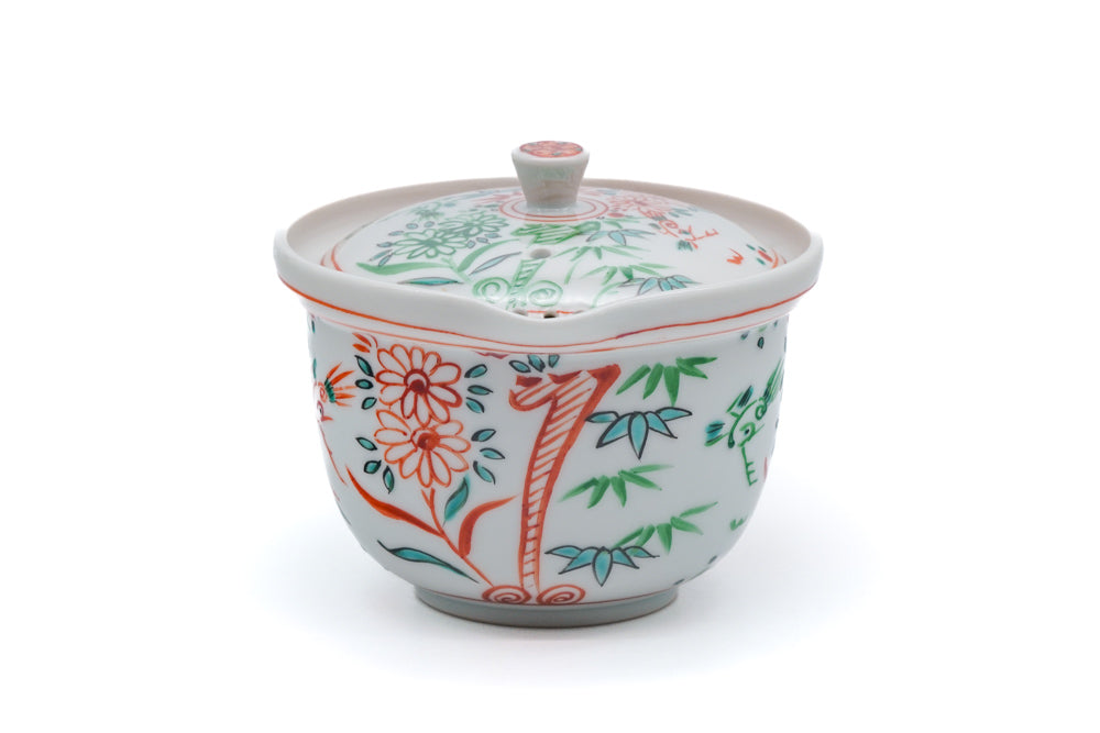 Sai-akaaoe Kiyomizu Teapot - Thumbnail 5