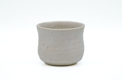 Japanese Teacup - White Mino-yaki Yunomi - 90ml