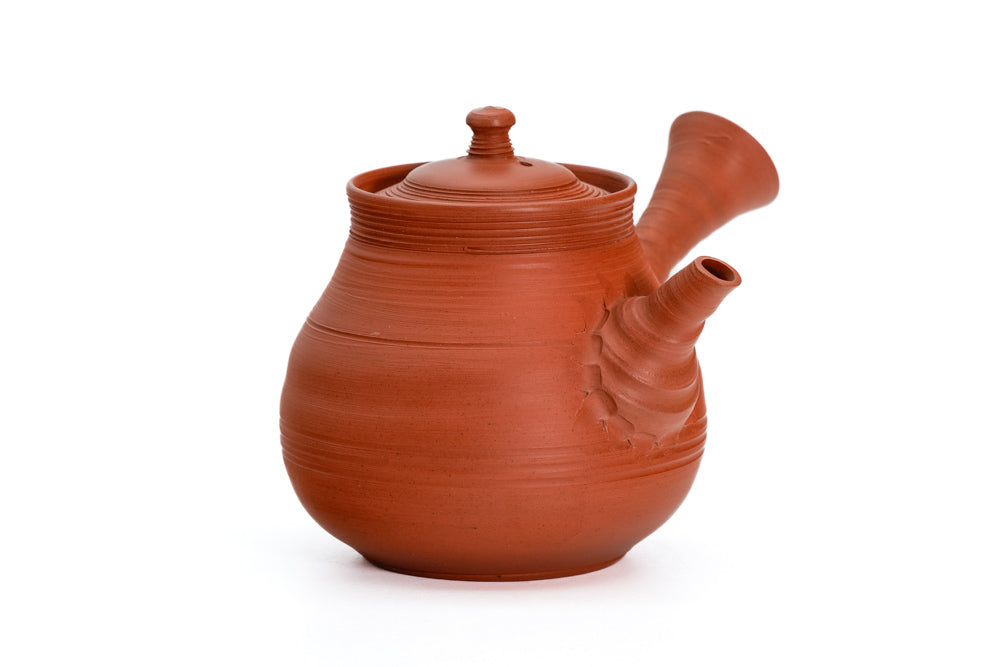 Hon-Shudei Nasu-gata Tokoname Teapot - Thumbnail 5