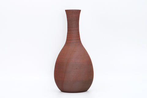 Bizen-yaki Crane's Neck Vase