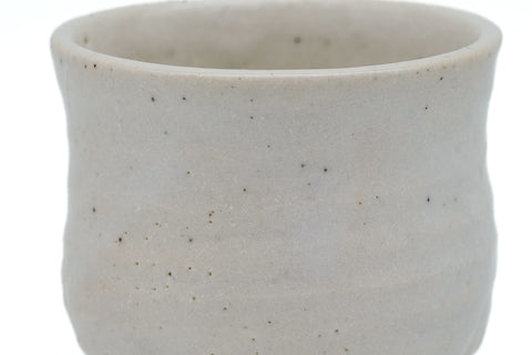 Japanese Teacup - White Mino-yaki Yunomi - 90ml