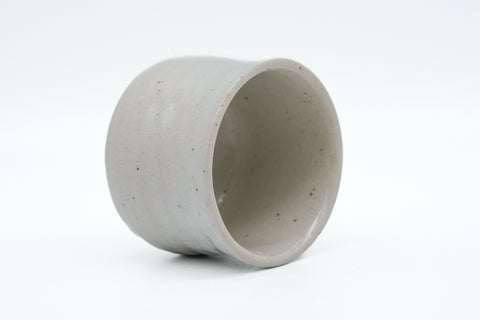 Japanese Teacup - White Mino-yaki Yunomi - 90ml