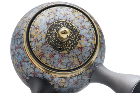 Gold Sakura Kokudei Tokoname Teapot - 300ml