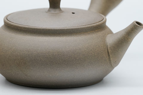 Flat Yakishime Tokoname Teapot - 200ml