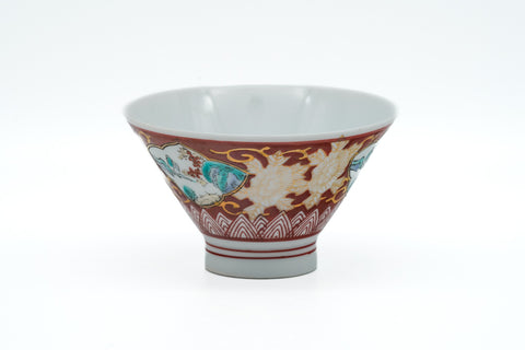 Japanese Teacup - Hand-painted Arita-yaki Yunomi - 100ml