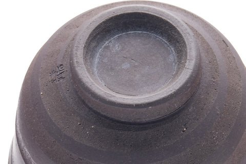 Japanese Matcha Bowl - Spiraling Stoneware Chawan - 450ml