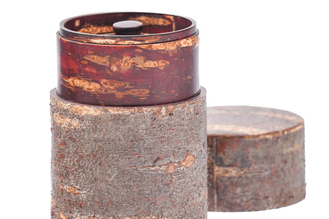 Kabazaiku Chazutsu - Unpolished Cherry Bark Tea Canister - 100g