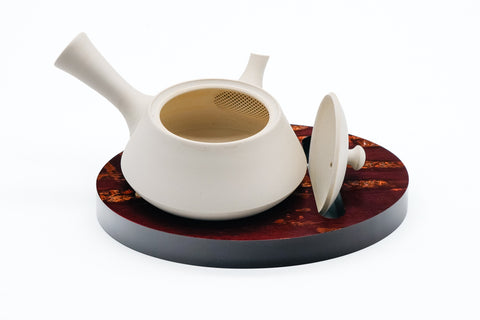 Kabazaiku Sakura Wooden Cherry Bark Teapot Stand