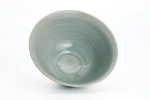 Celadon Lotus Petal Chawan
