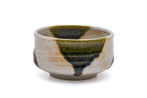 Mt. Fuji Ao-Oribe Chawan