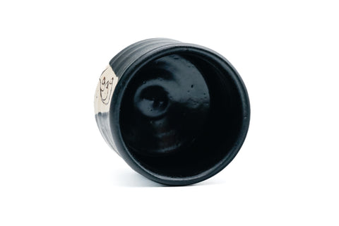 Lily of the Valley Kuro-Oribe Yunomi - 150ml