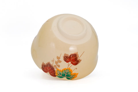 Ivy Leaves Kyō-yaki Chawan