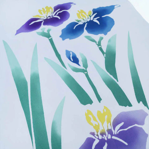 Tenugui Towel - Irises