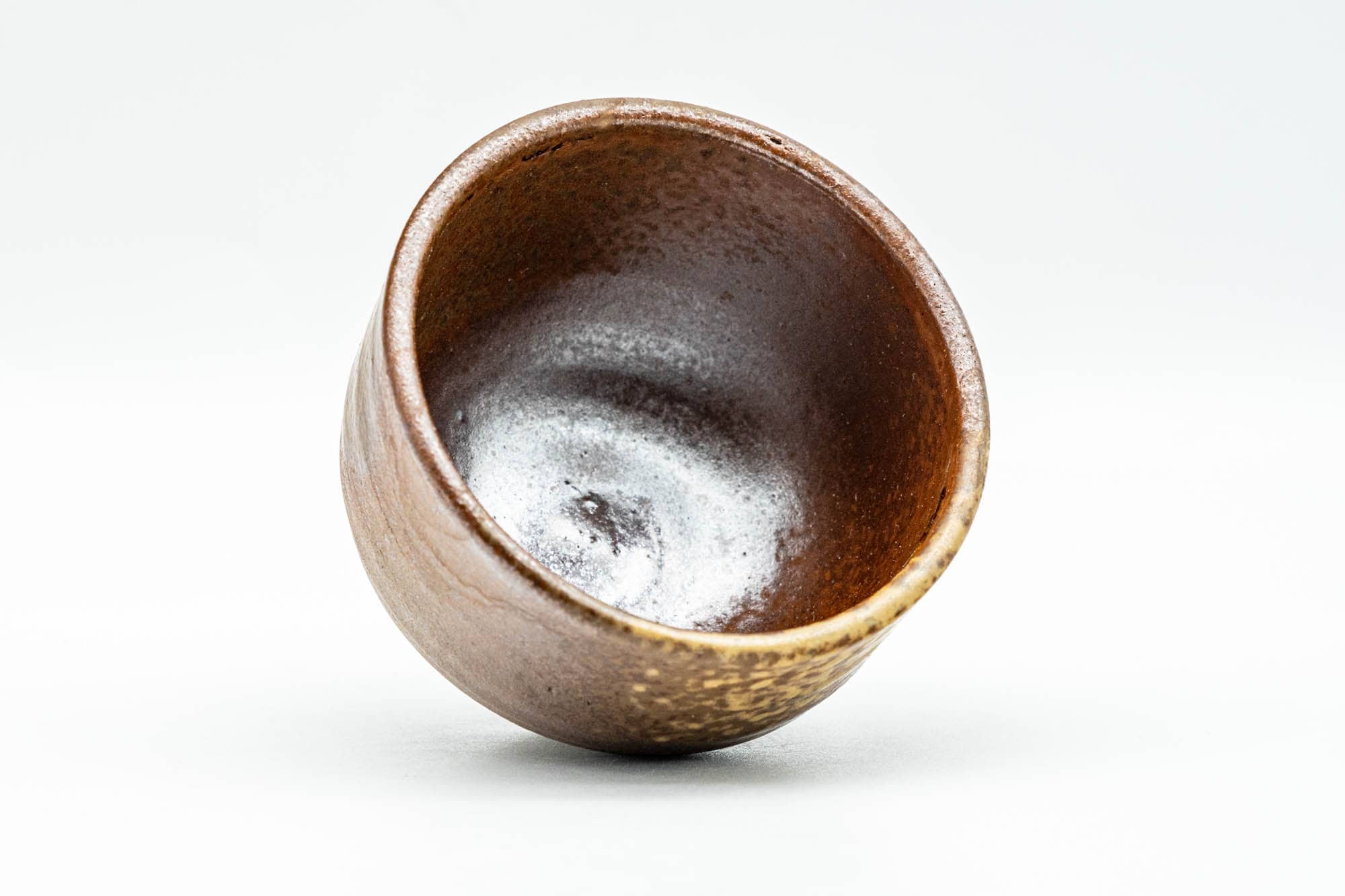 Japanese Teacup - Ash Glazed Shigaraki-yaki Guinomi - 50ml
