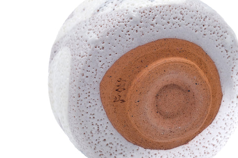 Japanese Matcha Bowl - Abstract White Shino Mino Chawan - 500ml