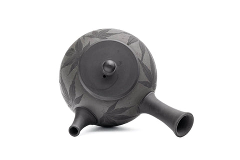Momiji Black Kokudei Tokoname Teapot - 280ml
