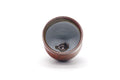 Tezumi — Japanese Teacup - Red Speckled Fish Yunomi - 160ml — front view from another angle