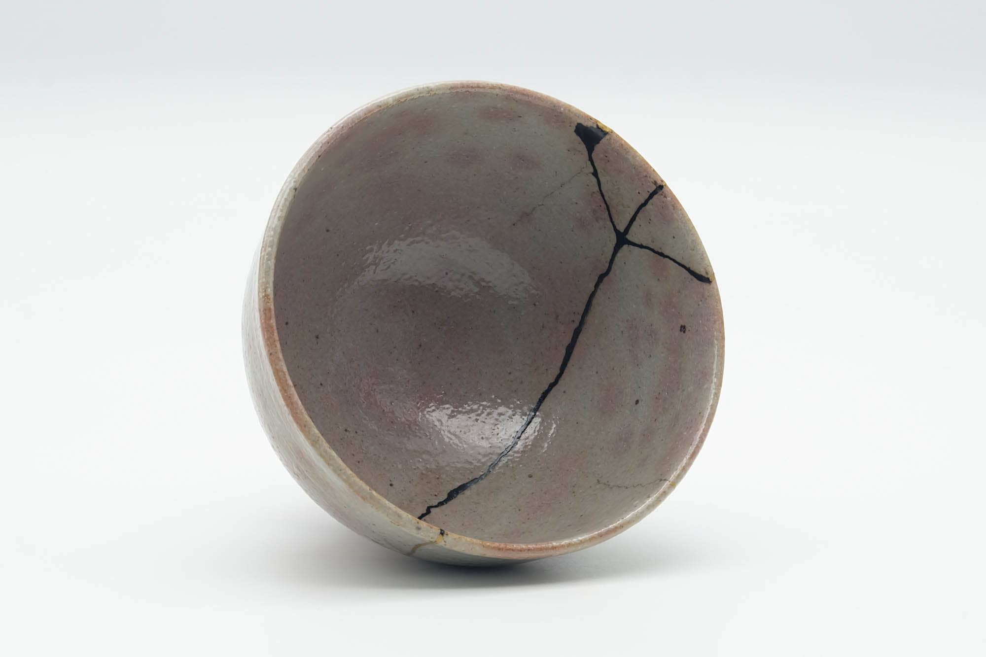 Japanese Matcha Bowl - 絵半使割高台茶碗 Kintsugi Goki E-Gohon Utsushi Chawan - 300ml