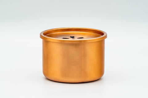 Japanese Tea Set - Copper Kyusu Teapot - Kensui Water Bowl - Chazutsu Storage Container