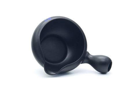 Japanese Yuzamashi - Floral Black Kokudei Tokoname-yaki Water Cooler - 250ml