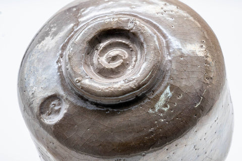 Japanese Matcha Bowl - 手 Warm White Glazed Raku Chawan - 300ml