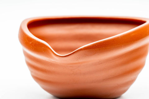 Japanese Katakuchi - Red Shudei Tokoname-yaki Water Cooler - 125ml