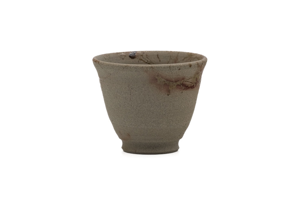 Japanese Teacup - 谷川仁 Tanikawa Jin - Mogake Yakishime Tokoname Senchawan - 40ml