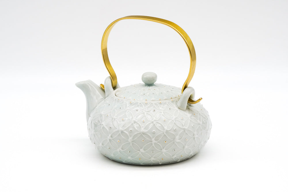 Japanese Dobin - 高島 慎一 Takashima Shinichi - Icchin Shippo Kiyomizu Teapot - 275ml