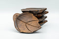 Japanese Chataku - Set of 5 Leaf-shaped Wooden Tea Saucers - Tezumi