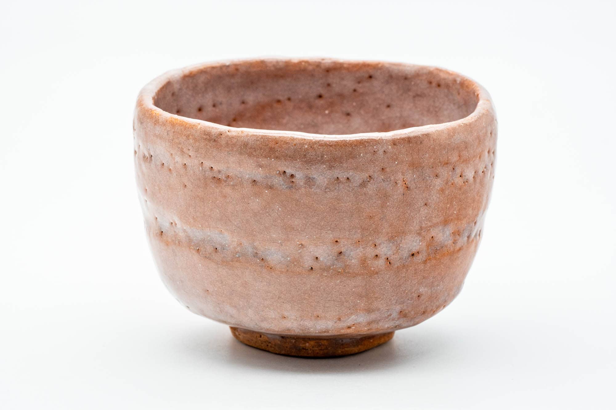 Japanese Matcha Bowl - Pink Shino Glazed Chawan - 300ml