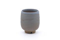 Tezumi — Japanese Teacup - Beige White Weathered Hagi-yaki Yunomi - 190ml — front view