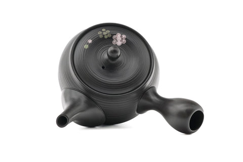 Black Floral Tokoname Teapot - 320ml