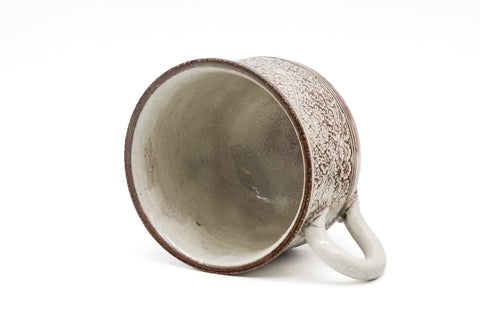 Floral Kohiki Mishima Cup and Saucer - 170ml