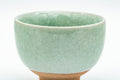 Japanese Teacup - Emerald Green Snowflake Glazed Yunomi - 120ml - Tezumi