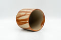 Japanese Teacup - 緋襷 Hidasuki Orange Rice Straw Fired Bizen-yaki Yunomi - 190ml - Tezumi