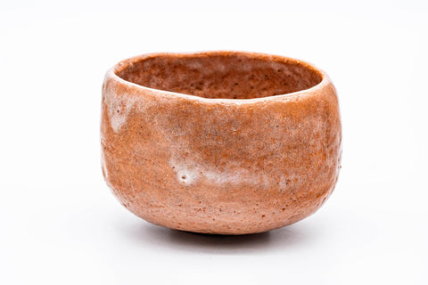 Vintage Aka-raku Round Chawan