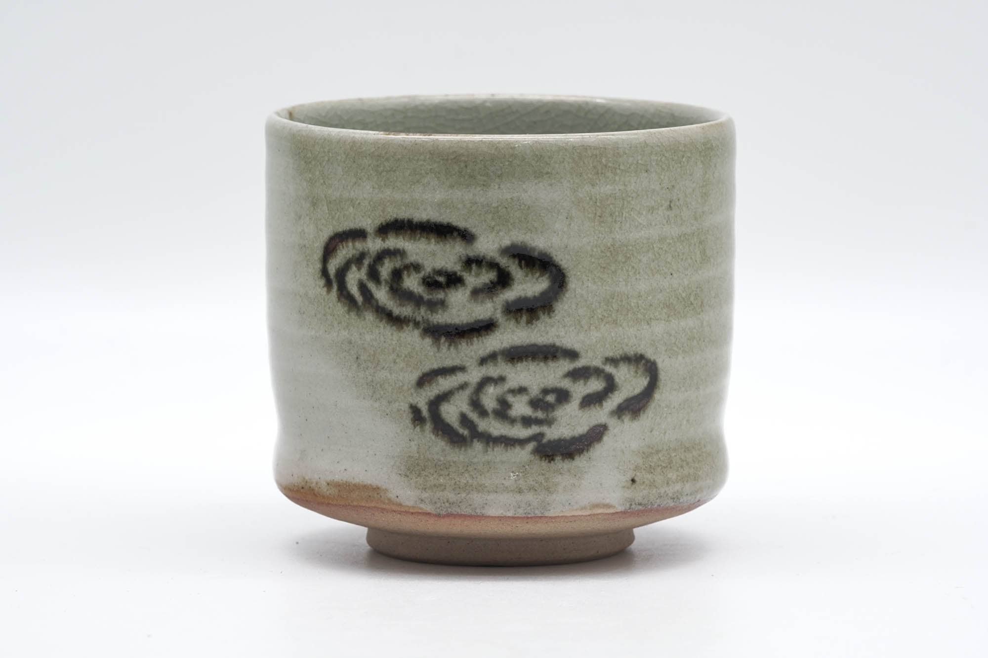 Japanese Matcha Bowl - Sage Glazed Winter Chawan - 200ml
