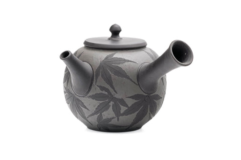 Momiji Black Kokudei Tokoname Teapot - 280ml