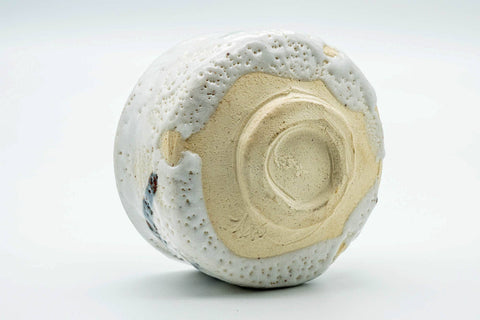 Japanese Matcha Bowl - White Shino Glazed Chawan - 400ml