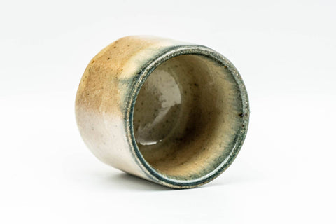 Japanese Teacup - Beige Black Glazed Guinomi - 45ml