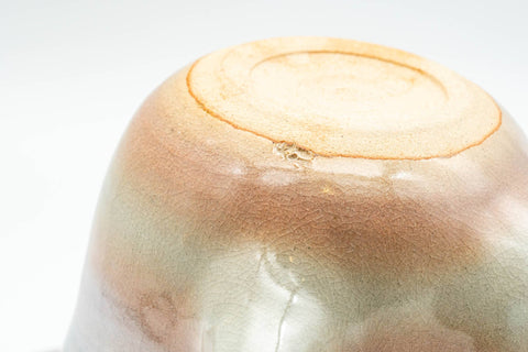 Tezumi — Japanese Kyusu - Beige Peach Glazed Hagi-yaki Do-ake Teapot - 320ml — additional view