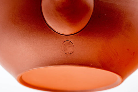 Japanese Yuzamashi - Red Shudei Tokoname-yaki Water Cooler - 250ml