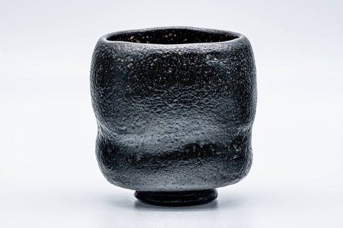 Japanese Matcha Bowl - 桂窯 Katsura Kiln - Su-in Kuro-Raku Winter Chawan - 250ml