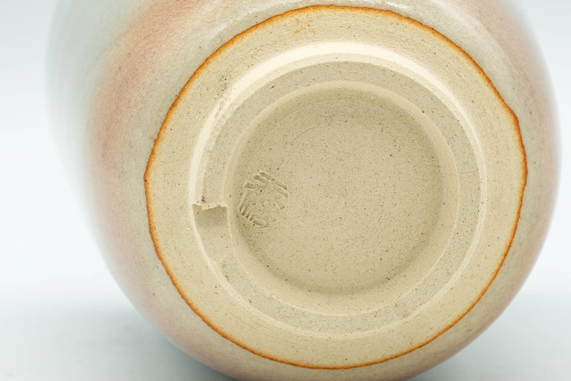 Japanese Teacups - Set of 3 椿窯 天鵬山 Tsubaki Kiln Drip-Glazed Hagi-yaki Yunomi - 130ml