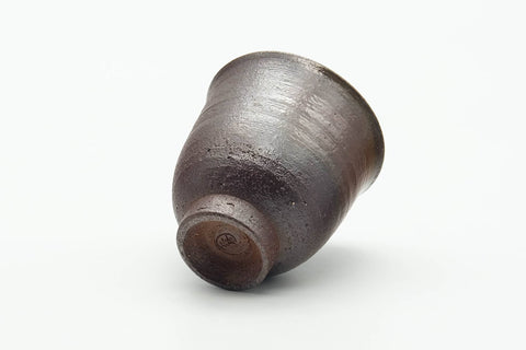 Japanese Teacup - Brown Stoneware Yunomi - 110ml