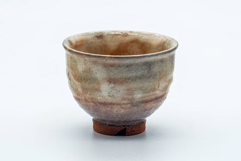 Japanese Teacup - Earthy Drip-Glazed Hagi-yaki Yunomi - 100ml